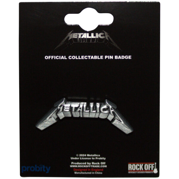 Metallica Pin Badge
