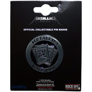 Metallica Pin Badge