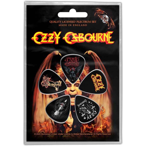 Ozzy Osbourne Plectrum Pack