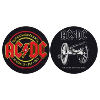 AC/DC Turntable Slipmat Set
