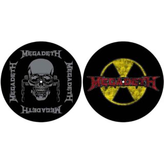 Megadeth Turntable Slipmat Set