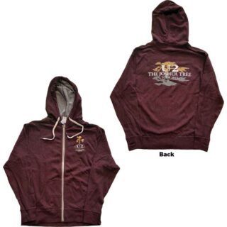 U2 Unisex Zipped Hoodie