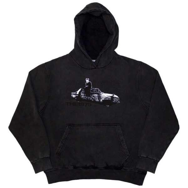 The 1975 Unisex Stone Wash Pullover Hoodie