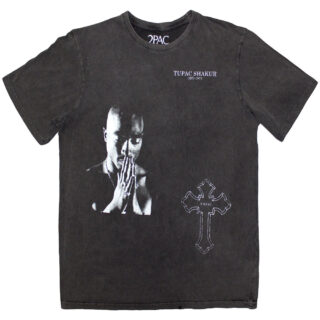 Tupac Unisex Stone Wash T-Shirt