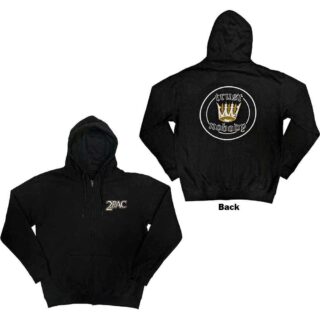 Tupac Unisex Zipped Hoodie