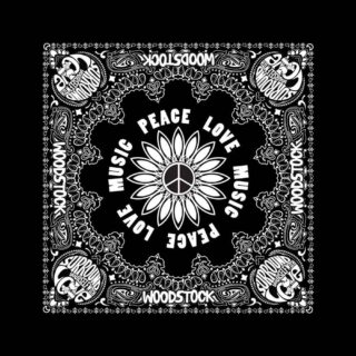 Woodstock Unisex Bandana