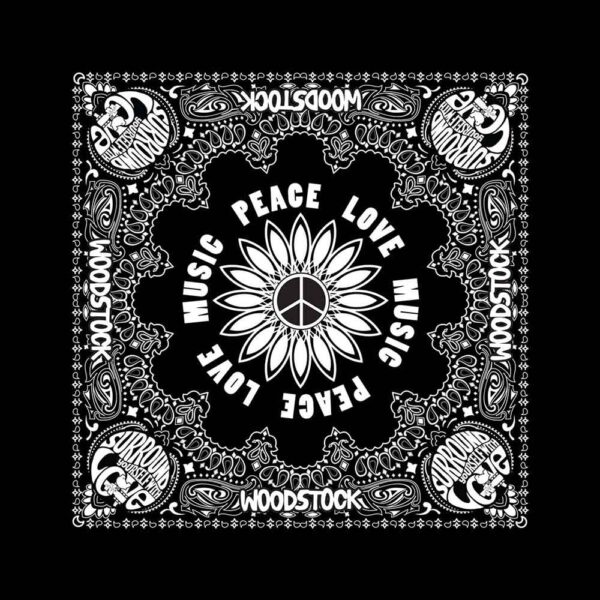 Woodstock Unisex Bandana