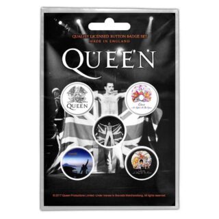 Queen Button Badge Pack