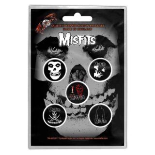 Misfits Button Badge Pack
