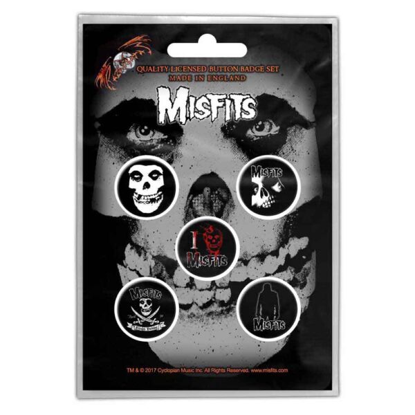 Misfits Button Badge Pack
