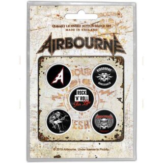 Airbourne Button Badge Pack
