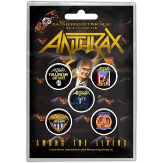 Anthrax Button Badge Pack