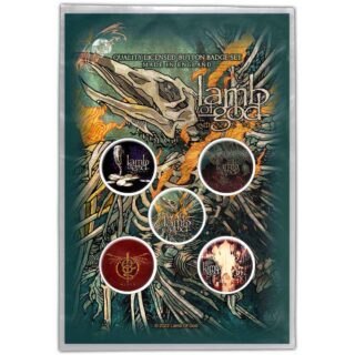 Lamb Of God Button Badge Pack