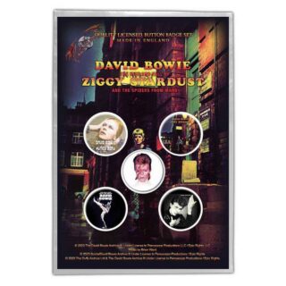 David Bowie Button Badge Pack