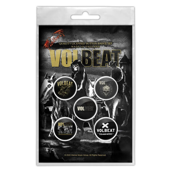 Volbeat Button Badge Pack