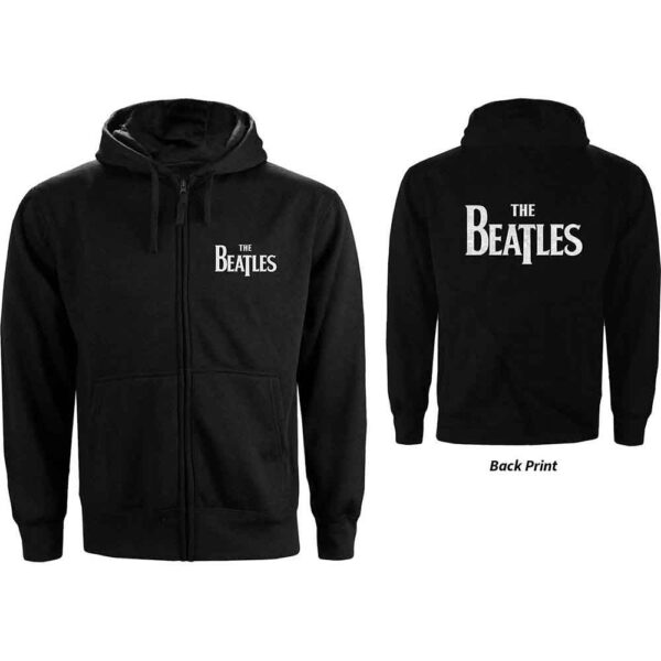 The Beatles Ladies Zipped Hoodie