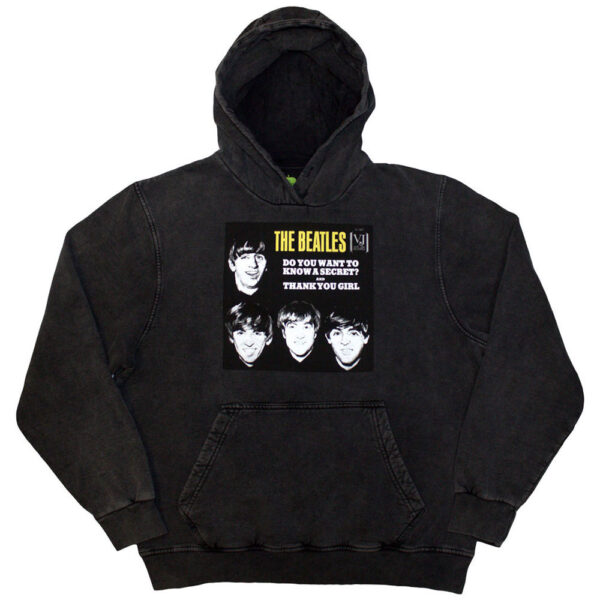 The Beatles Unisex Stone Wash Pullover Hoodie
