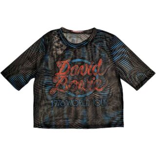 David Bowie Ladies Crop Top
