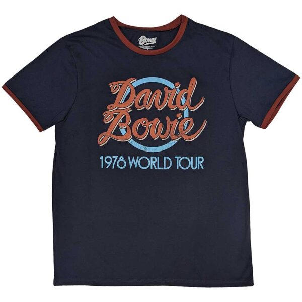 David Bowie Unisex Ringer T-Shirt