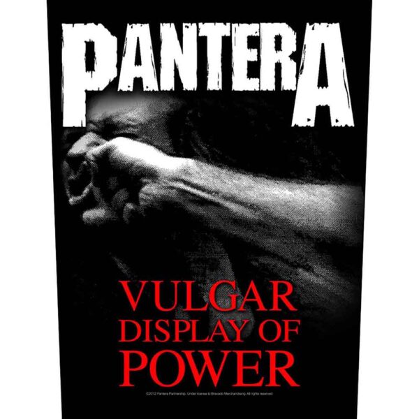 Pantera Back Patch
