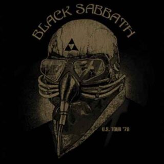 Black Sabbath Single Cork Coaster