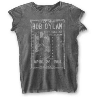 Bob Dylan Ladies Burnout T-Shirt