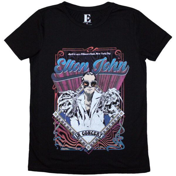 Elton John Ladies T-Shirt