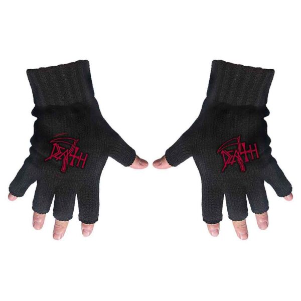 Death Unisex Fingerless Gloves