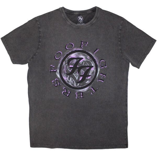 Foo Fighters Unisex Stone Wash T-Shirt