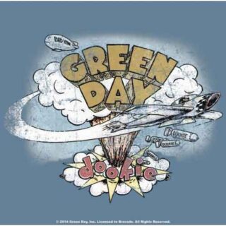 Green Day Single Cork Coaster