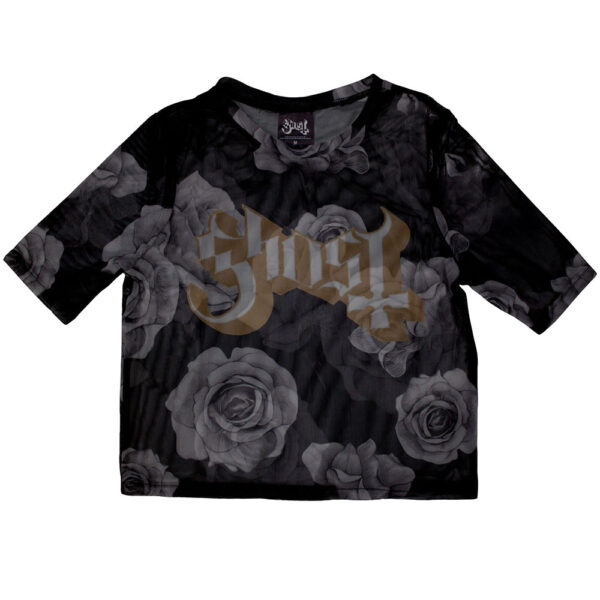 Ghost Ladies Crop Top