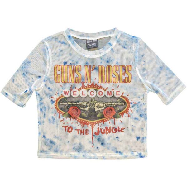 Guns N' Roses Ladies Crop Top