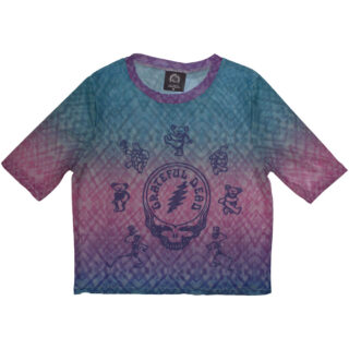 Grateful Dead Ladies Crop Top