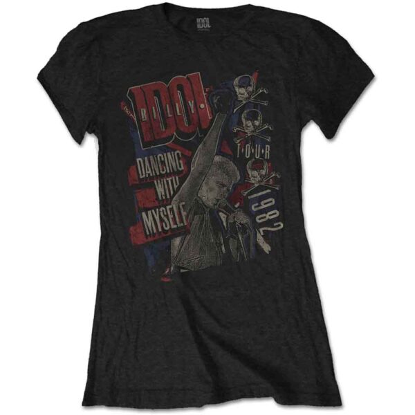 Billy Idol Ladies T-Shirt
