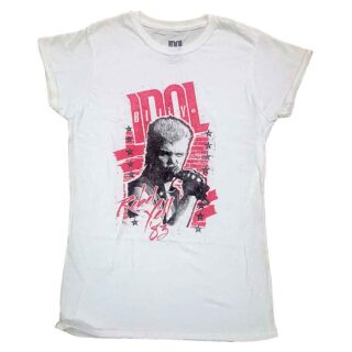 Billy Idol Ladies T-Shirt