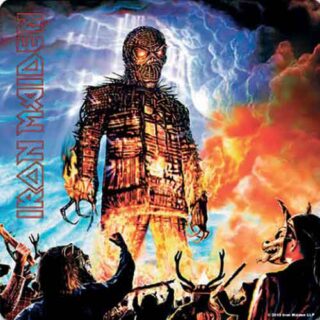 Iron Maiden Single Cork Coaster