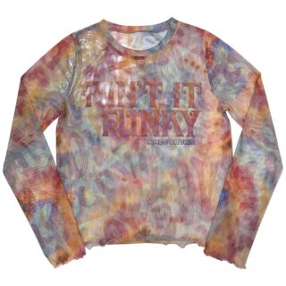 James Brown Ladies Long Sleeve Crop Top