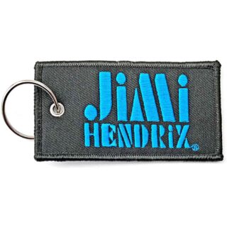 Jimi Hendrix Patch Keychain