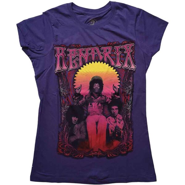 Jimi Hendrix Ladies T-Shirt
