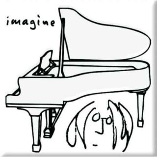John Lennon Fridge Magnet