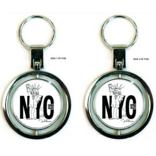 John Lennon Keychain Spinner
