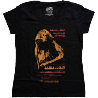 Janis Joplin Ladies T-Shirt
