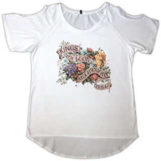 Kings of Leon Ladies Cold Shoulder T-Shirt
