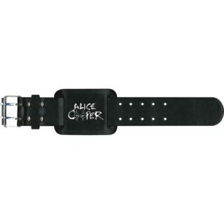 Alice Cooper Leather Wrist Strap
