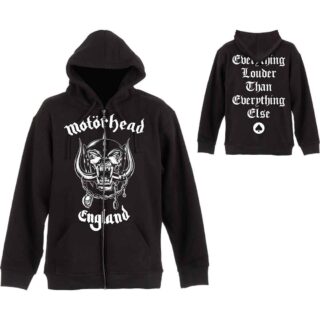 Motorhead Unisex Zipped Hoodie