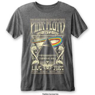 Pink Floyd Unisex Burnout T-Shirt