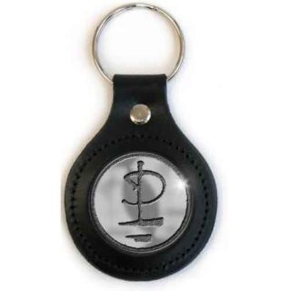 Pink Floyd Leather Keychain