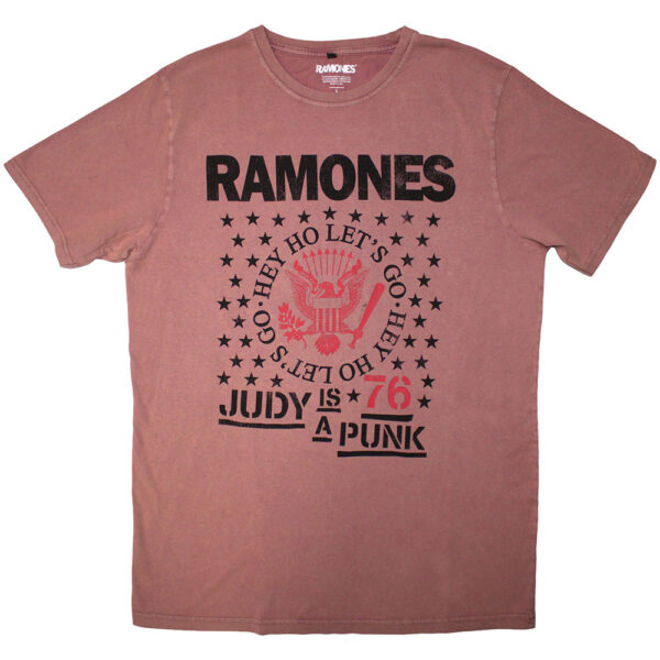 Ramones Unisex Stone Wash T-Shirt