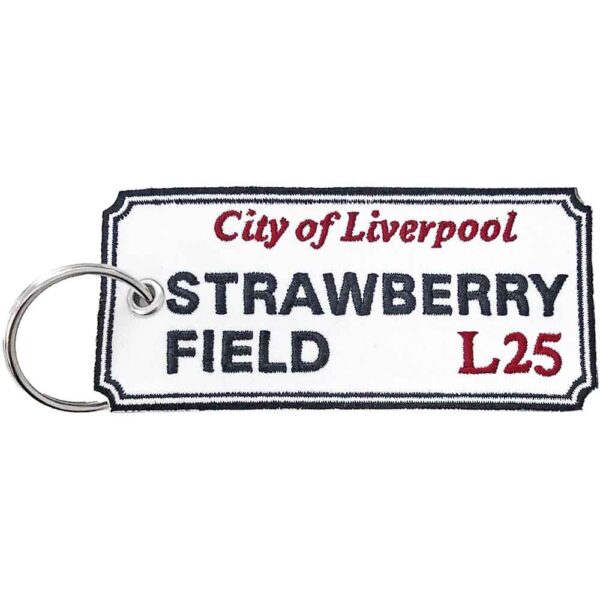 Rock Off Patch Keychain