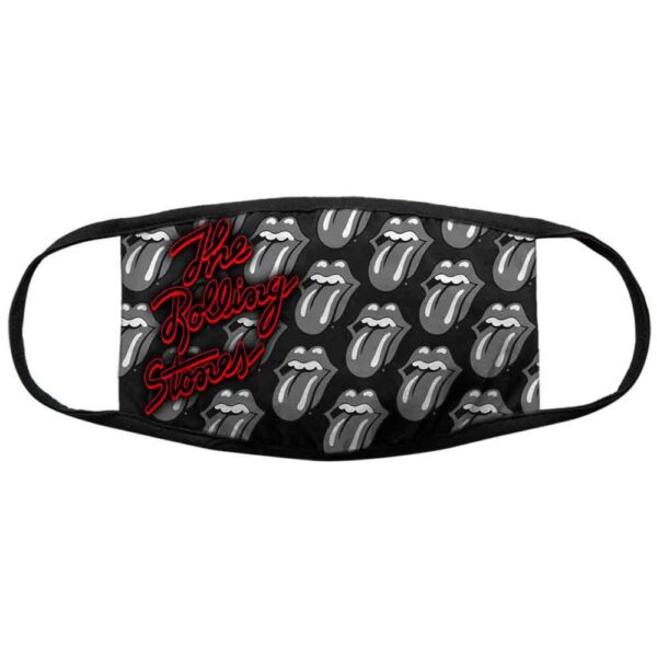 The Rolling Stones Face Mask